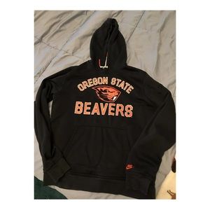Oregon State Beavers Nike Black Club Rewind Hoodie